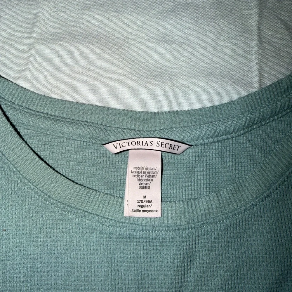 Victoria’s Secret Jogger Set Womens M Mint Green Matching Lounge Athleisure - Picture 2 of 3